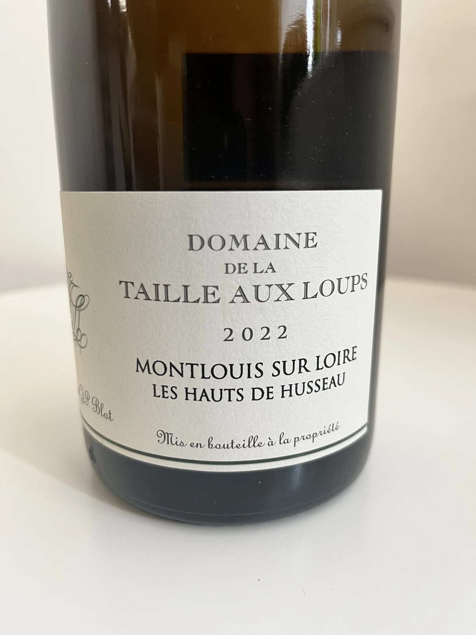 Domaine de la Taille Aux Loups Montlouis sur Loire Les Hauts de Husseau 2022